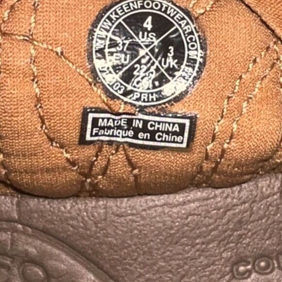 KEEN Kids Seacamp CNX Brown Butterscotch Big Kid Sandals Sneakers Size 4 - Picture 6 of 7